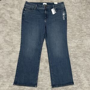 Lane Bryant Jeans Womens 26 Blue Tighter Tummy Boot High Rise Bootcut Denim